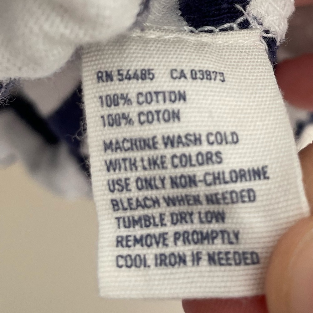 American Eagle Hooded Sweatshirt Navy & White Stripes Size Large - Picture 5 of 11